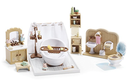 calico critters bathroom set