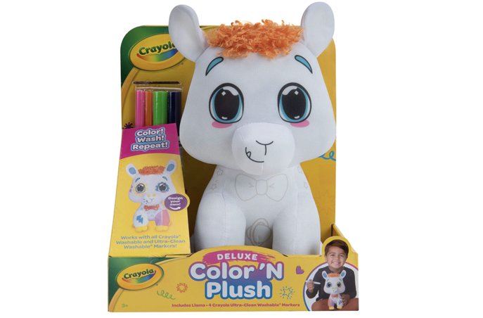 crayola color n plush unicorn